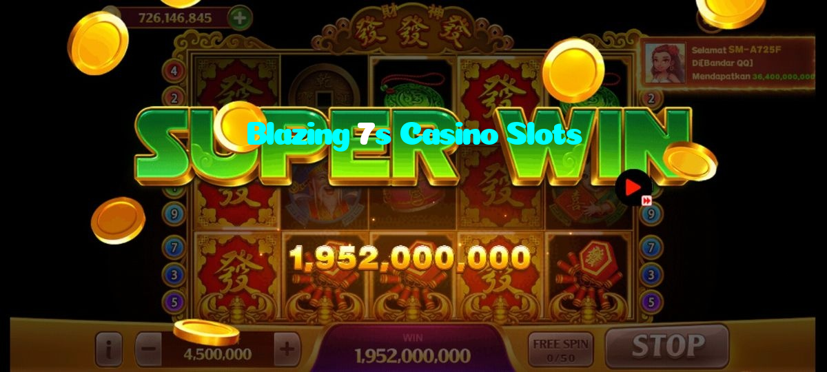 available types of Blazing 7s Casino Slots bet including pre-match live express and system bets